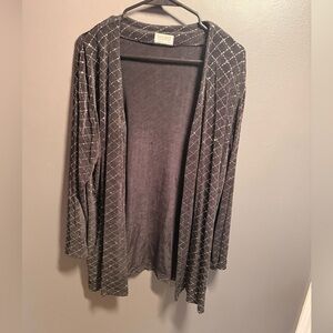 Vintage Jeremy Scott Black Cardigan with Gold Accents